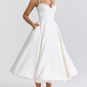 House of CB Mademoiselle Ivory Dress